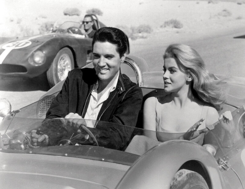 Elvis Presley and a Woman