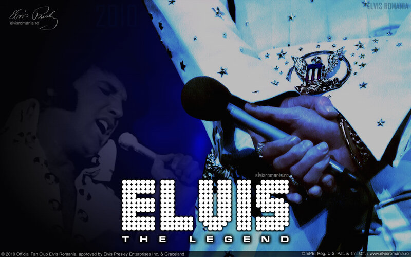 Elvis Presley concert poster