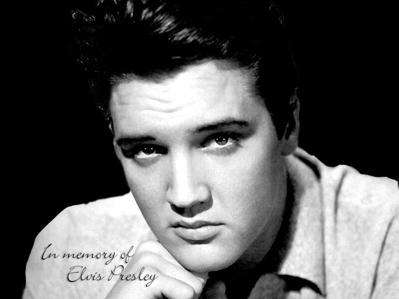 Elvis Presley portrait