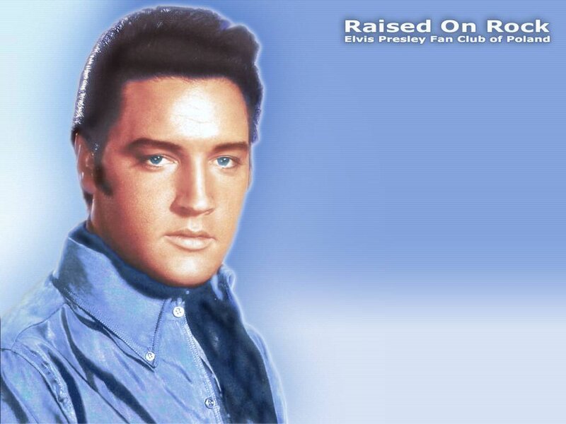 Elvis Presley Portrait — Blue, Neutral