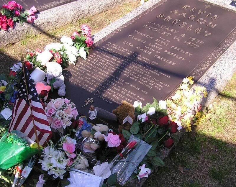Elvis Presley's Gravestone