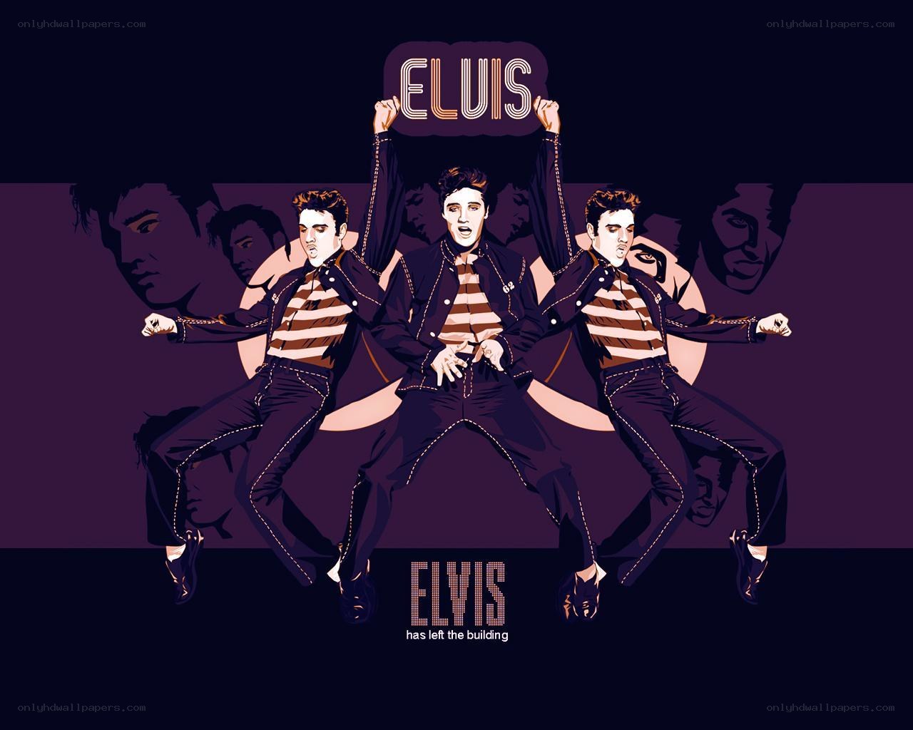 Elvis Presley tribute art