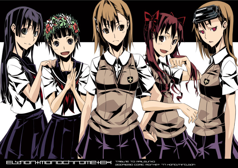 Elyon and Monochrome girls