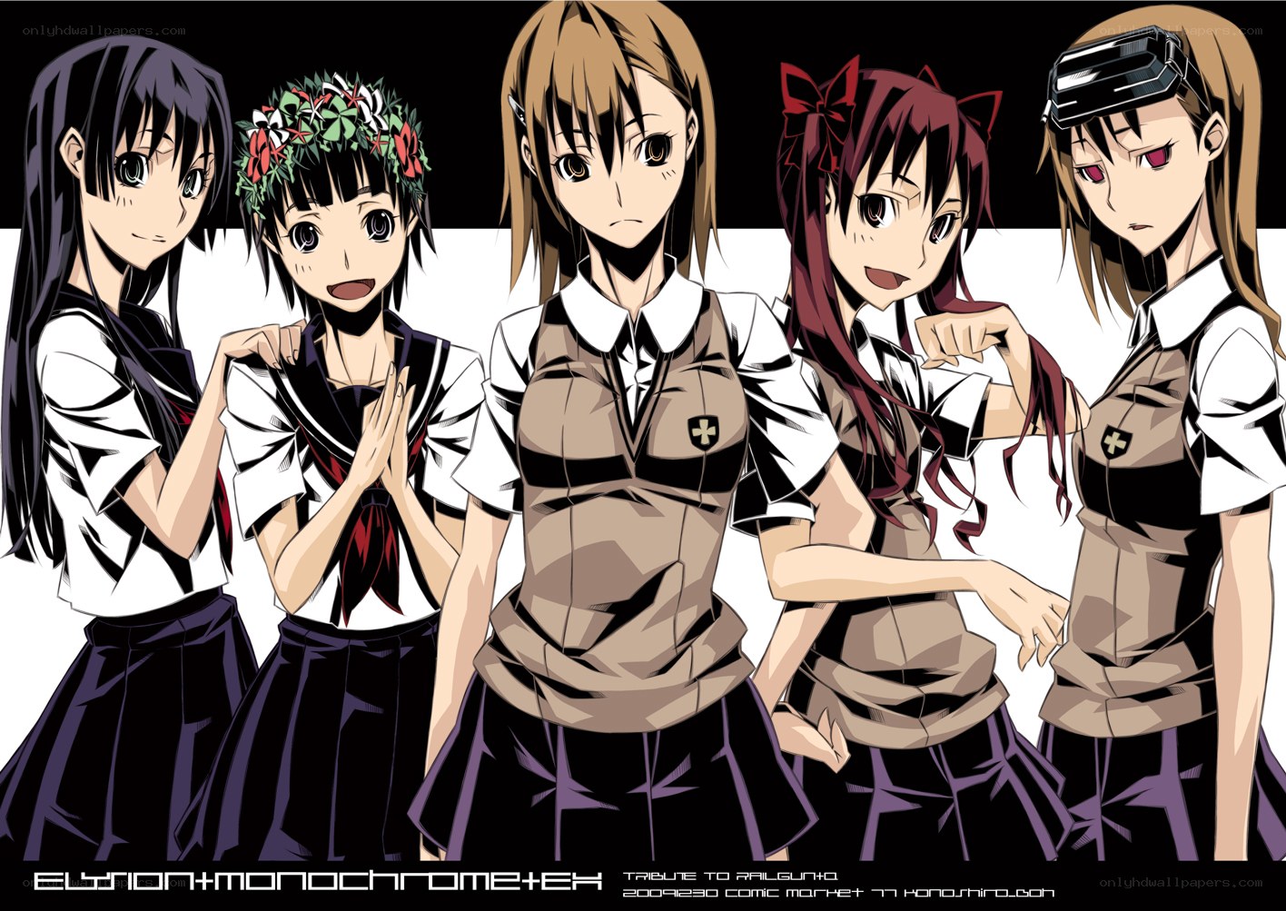 Elyon and Monochrome girls