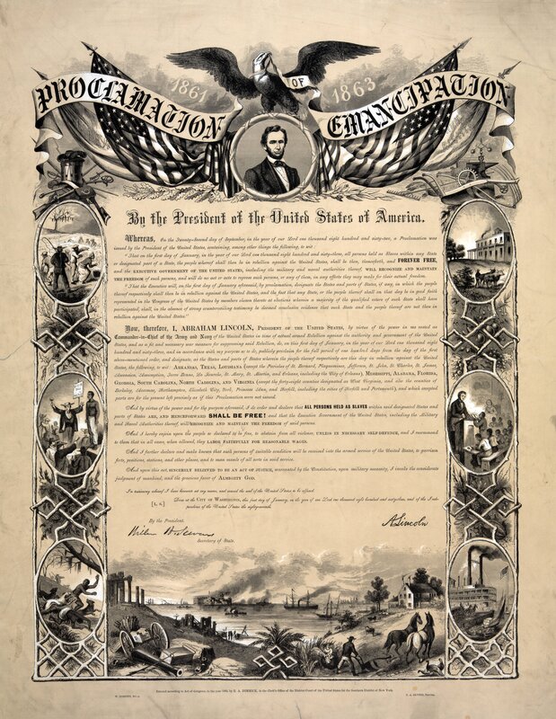 Emancipation Proclamation document
