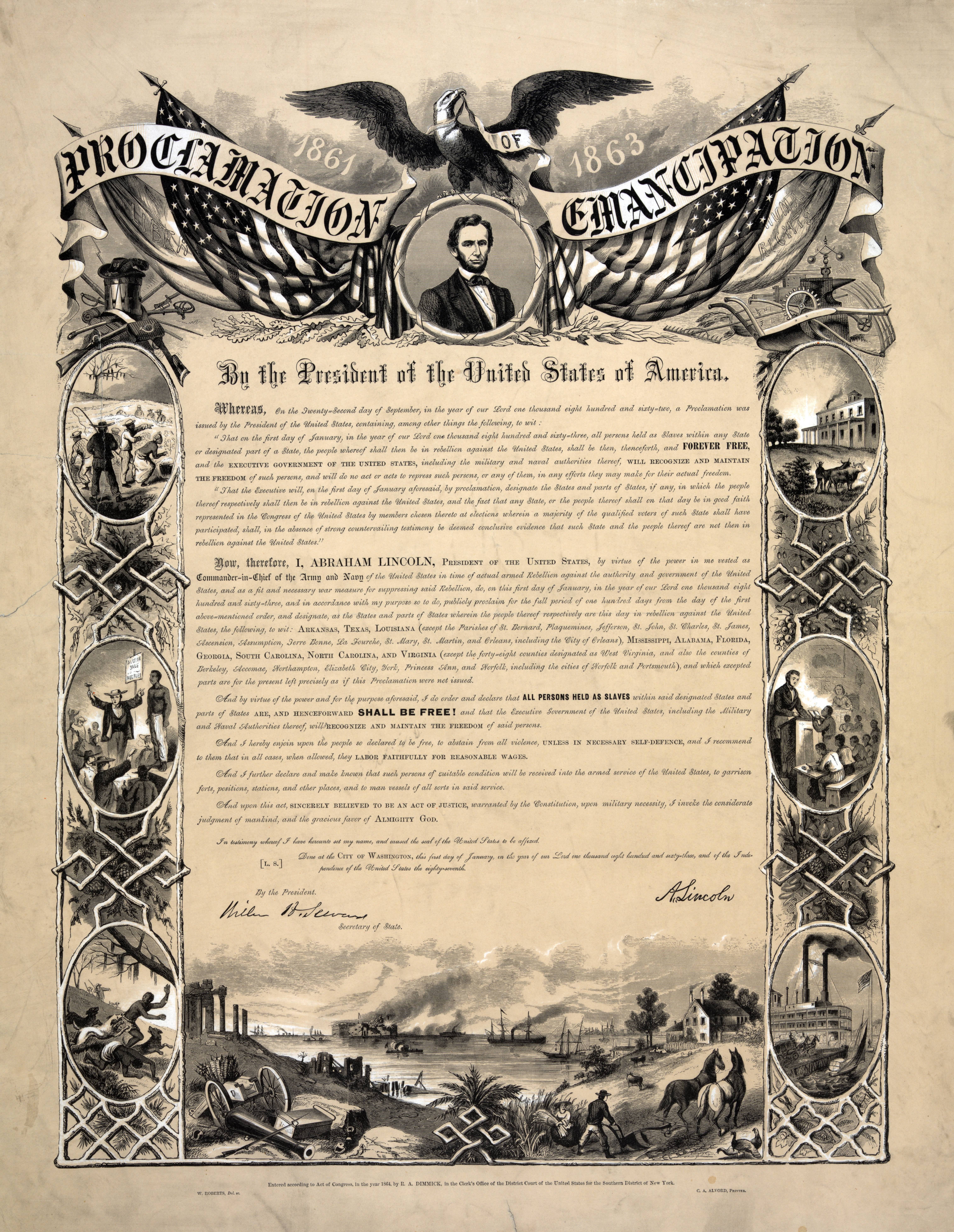 Emancipation Proclamation document