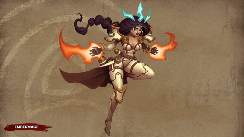 Embermage character art