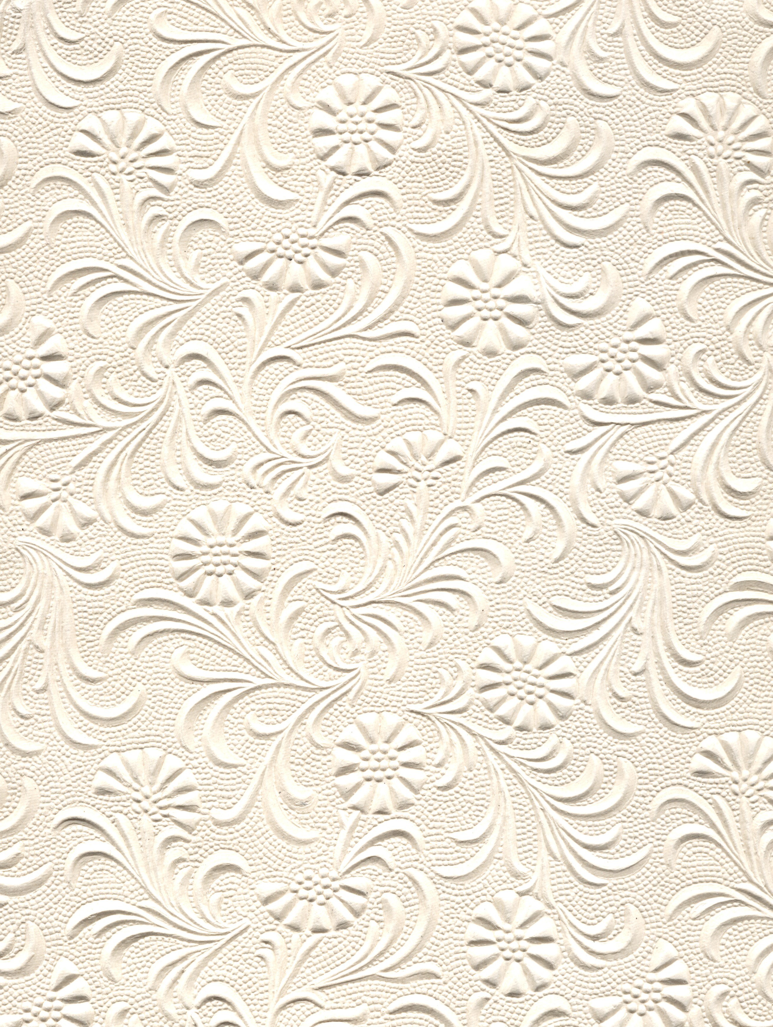 embossed floral pattern