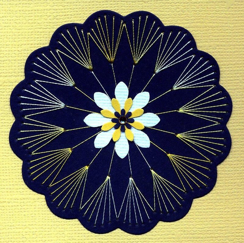 embroidered flower design