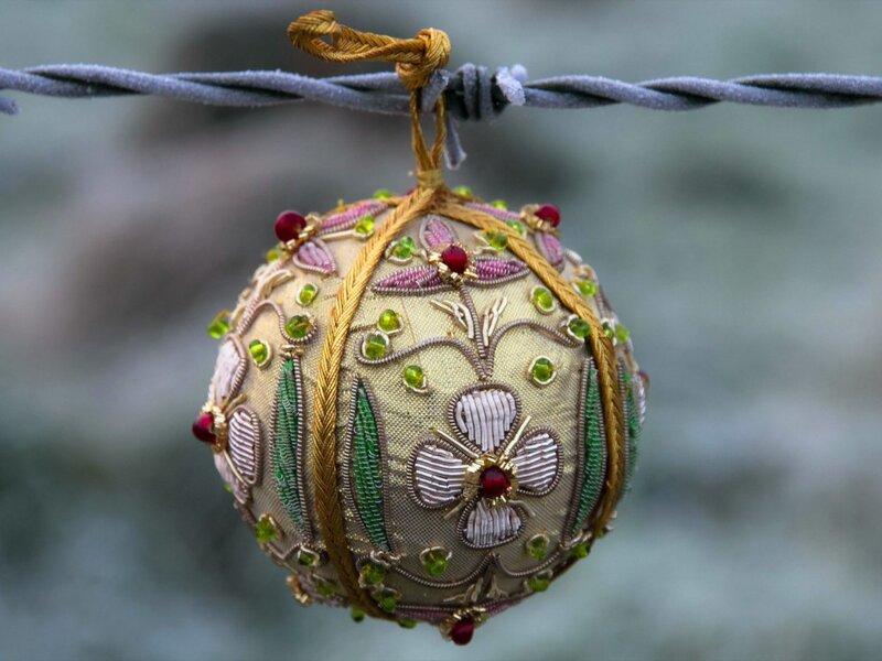 Embroidered Ornament