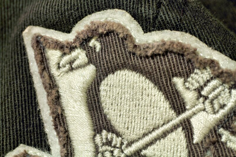 Embroidered Patch on Fabric