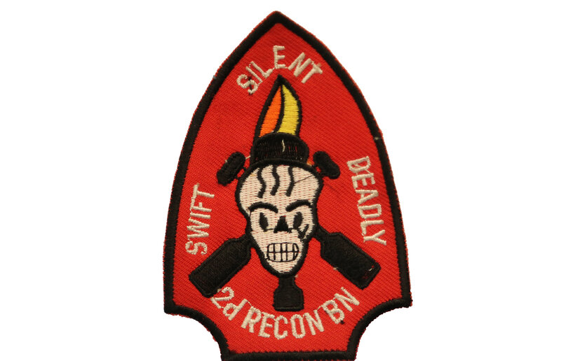 Embroidered Patch with Skull