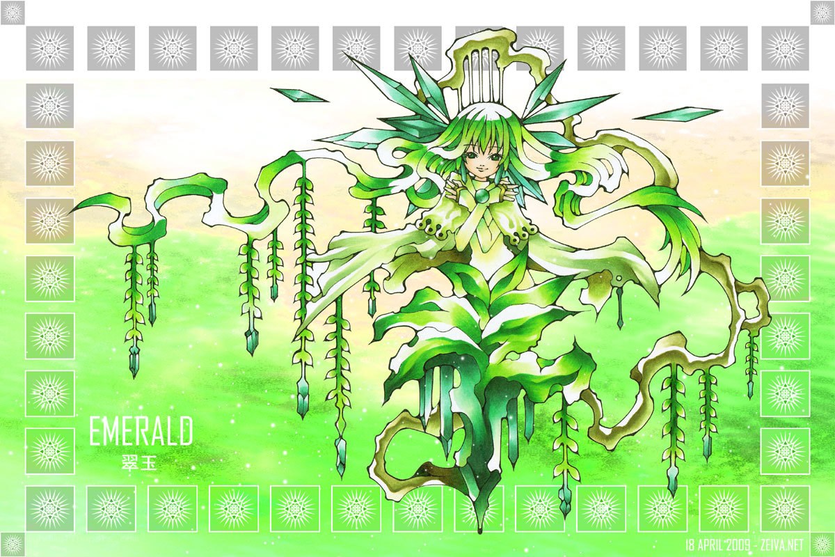 Emerald character artwork