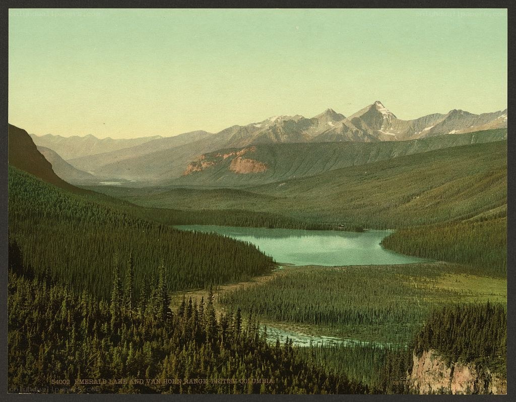 Emerald Lake and Van Hoo Range