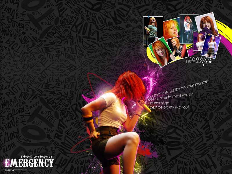 Emergency band collage
