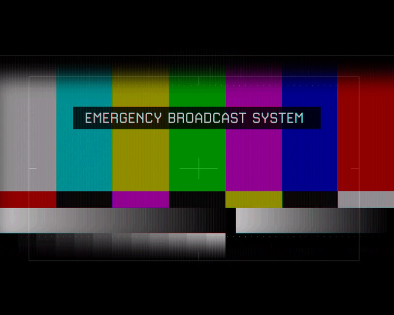 Emergency Broadcast System test