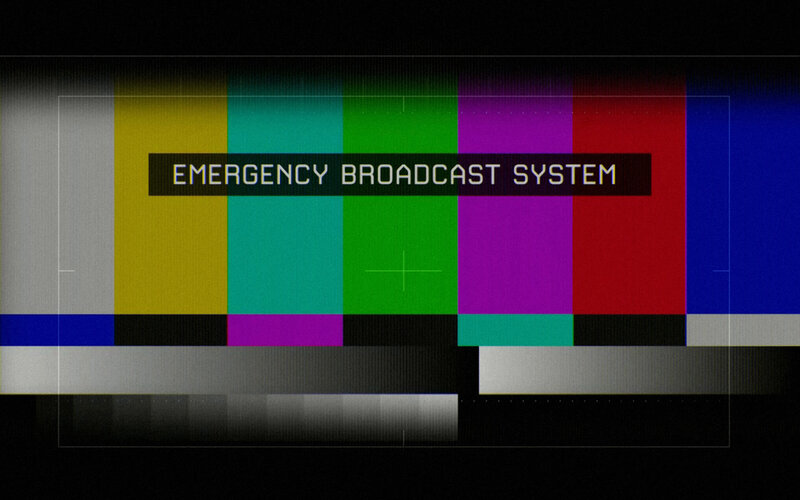 Emergency Broadcast System test