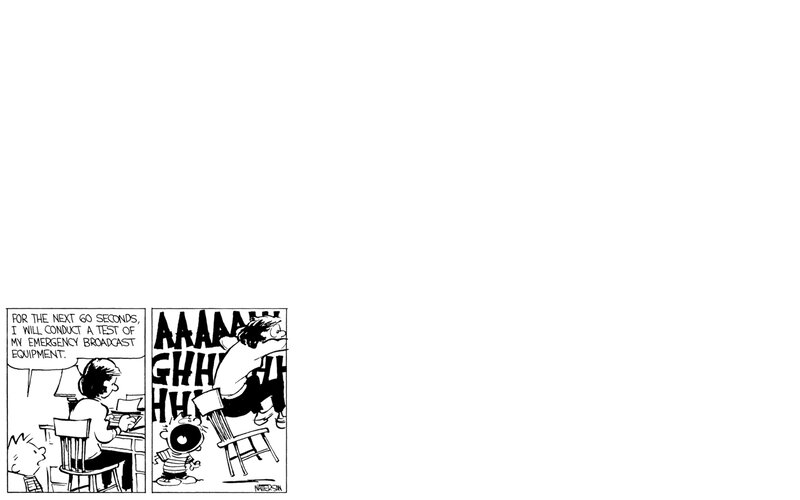 Emergency Broadcast Test