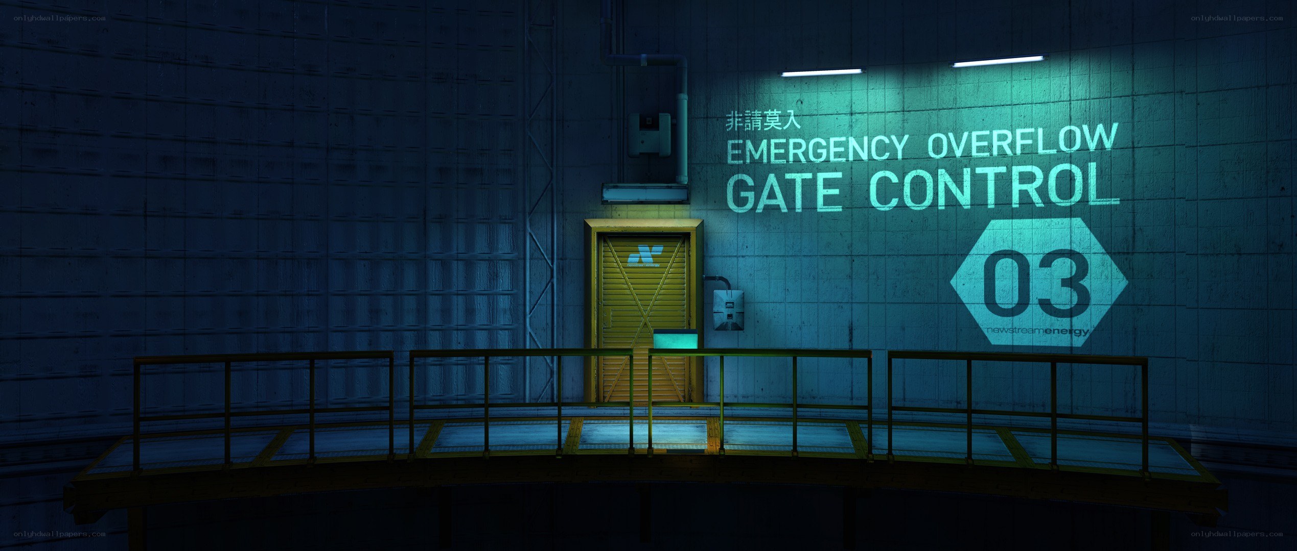 Emergency Overflow Gate Control