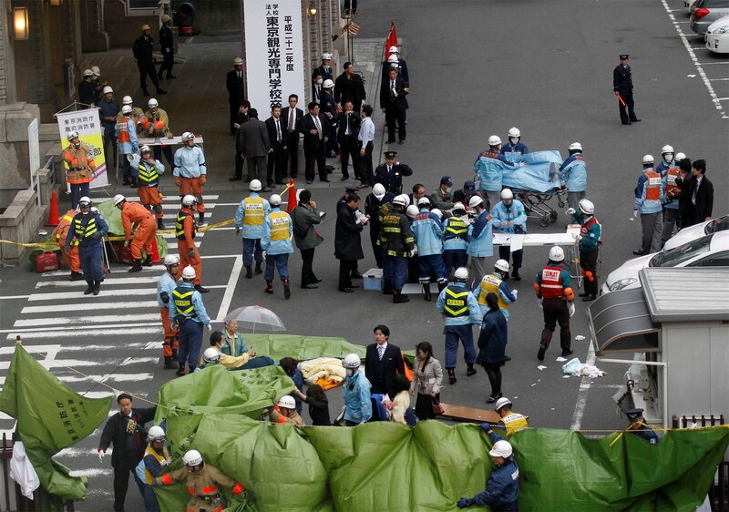 Emergency Responders at Scene — Green