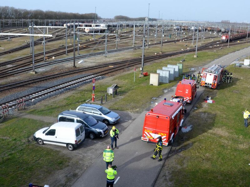 Emergency Response at Train Yard