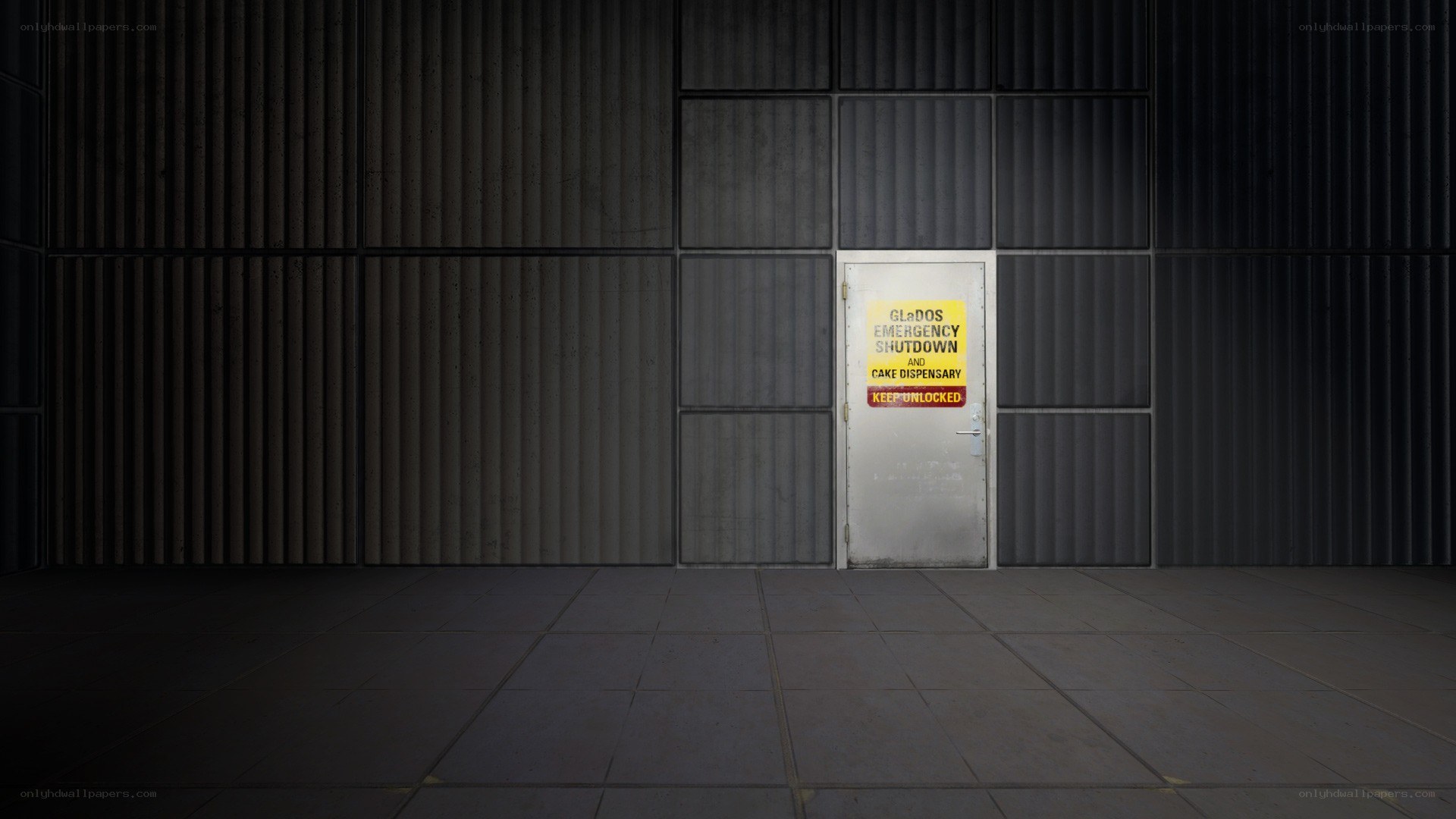 emergency shutdown door