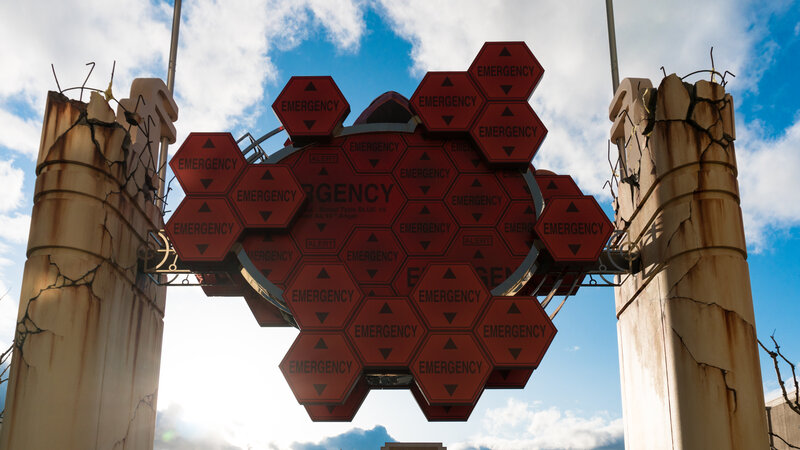 Emergency Sign Structure