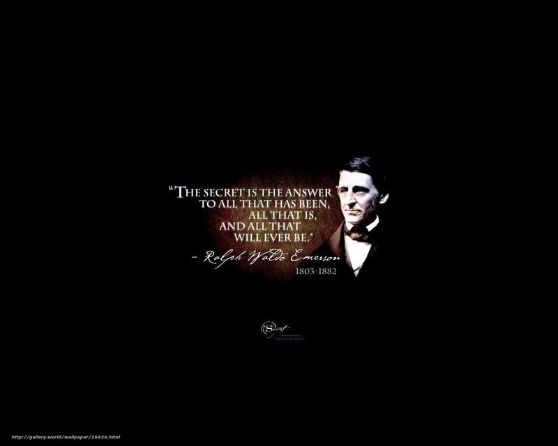Emerson quote wallpaper