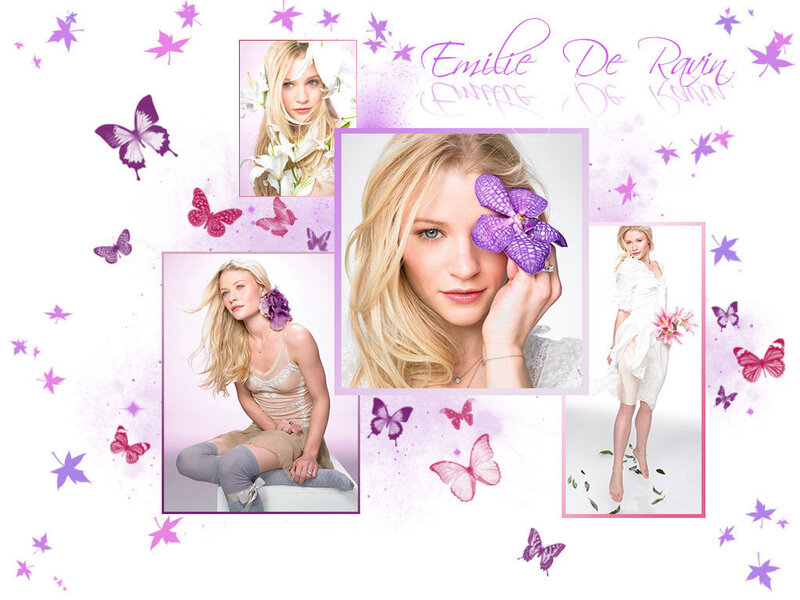 Emilie De Ravin — Purple