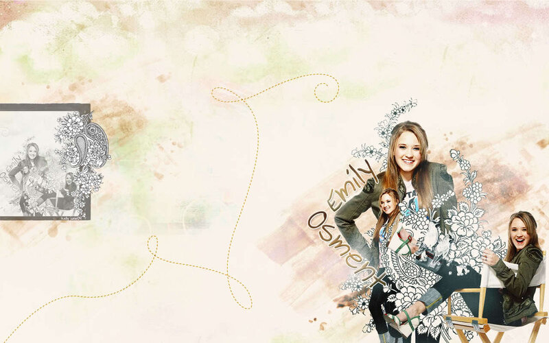 Emily Osment collage artwork