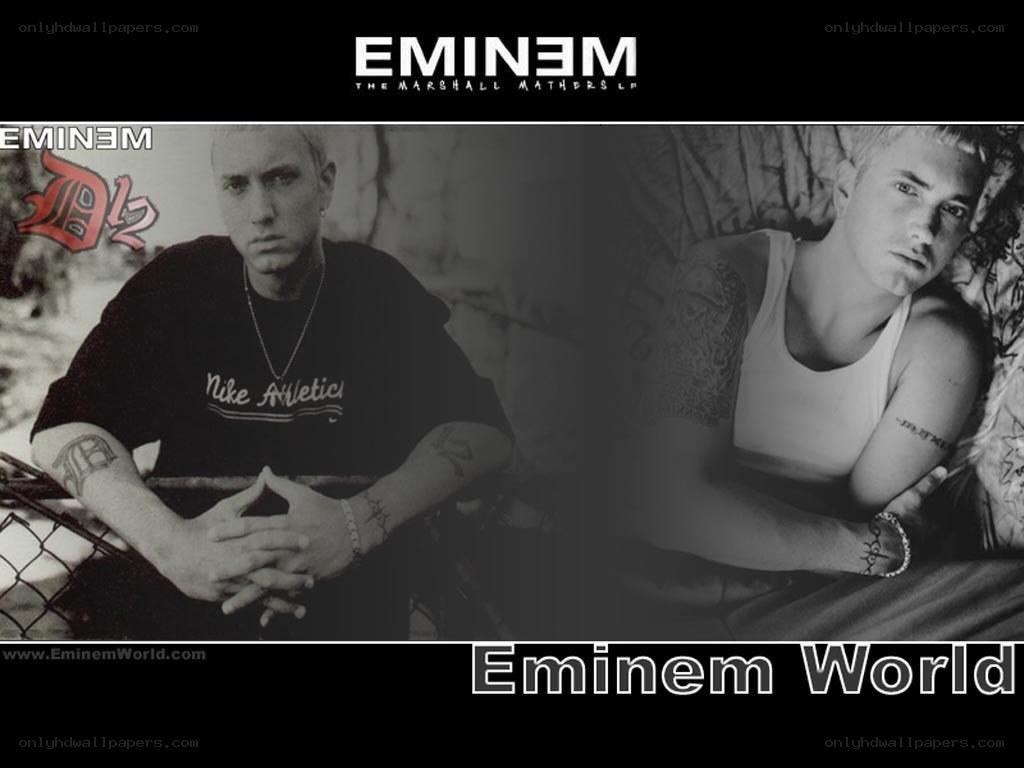 Eminem album cover collage
