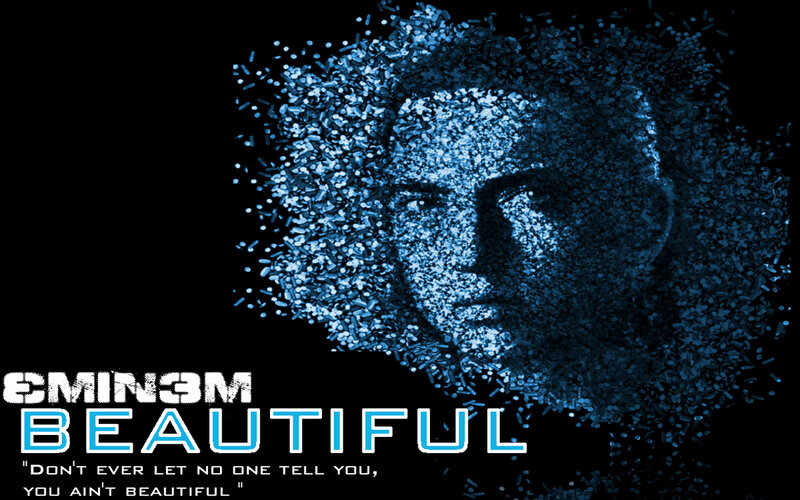 Eminem Beautiful artwork
