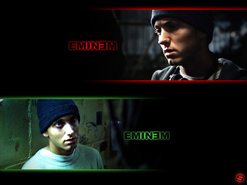 Eminem movie scenes collage