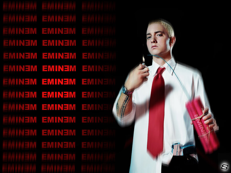 Eminem with dynamite