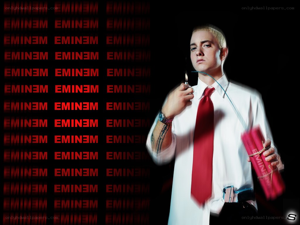 Eminem with dynamite