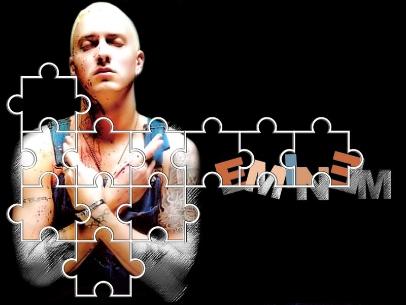 Eminem with Tattoos — Black