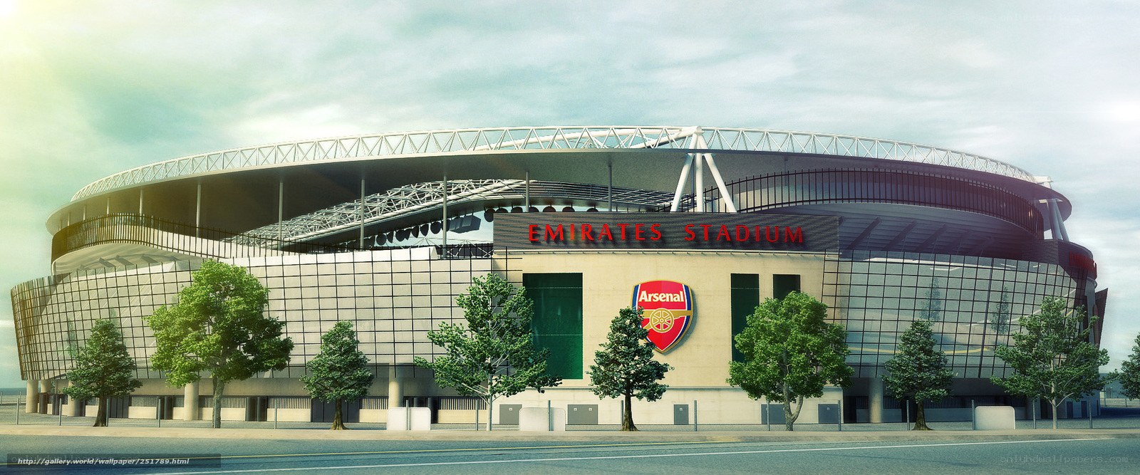 Emirates Stadium rendering