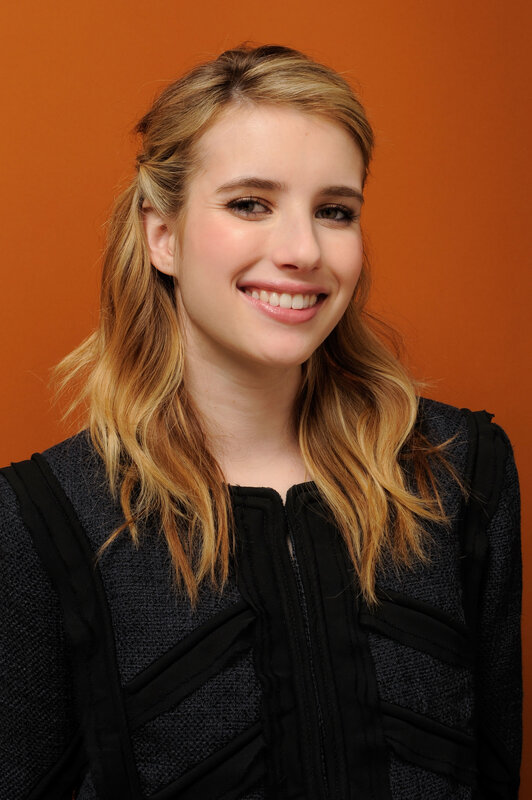 Emma Roberts smiling portrait