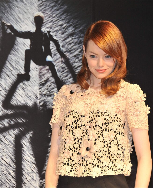Emma Stone at a movie premiere