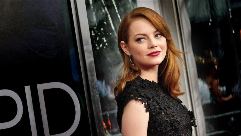 Emma Stone at a movie premiere