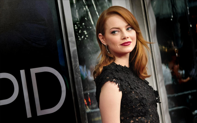Emma Stone at a movie premiere