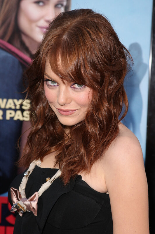 Emma Stone at a movie premiere