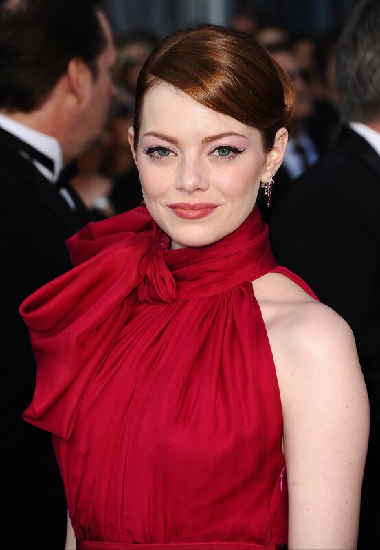 Emma Stone at a red carpet event
