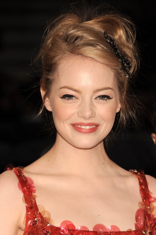 Emma Stone at a red carpet event