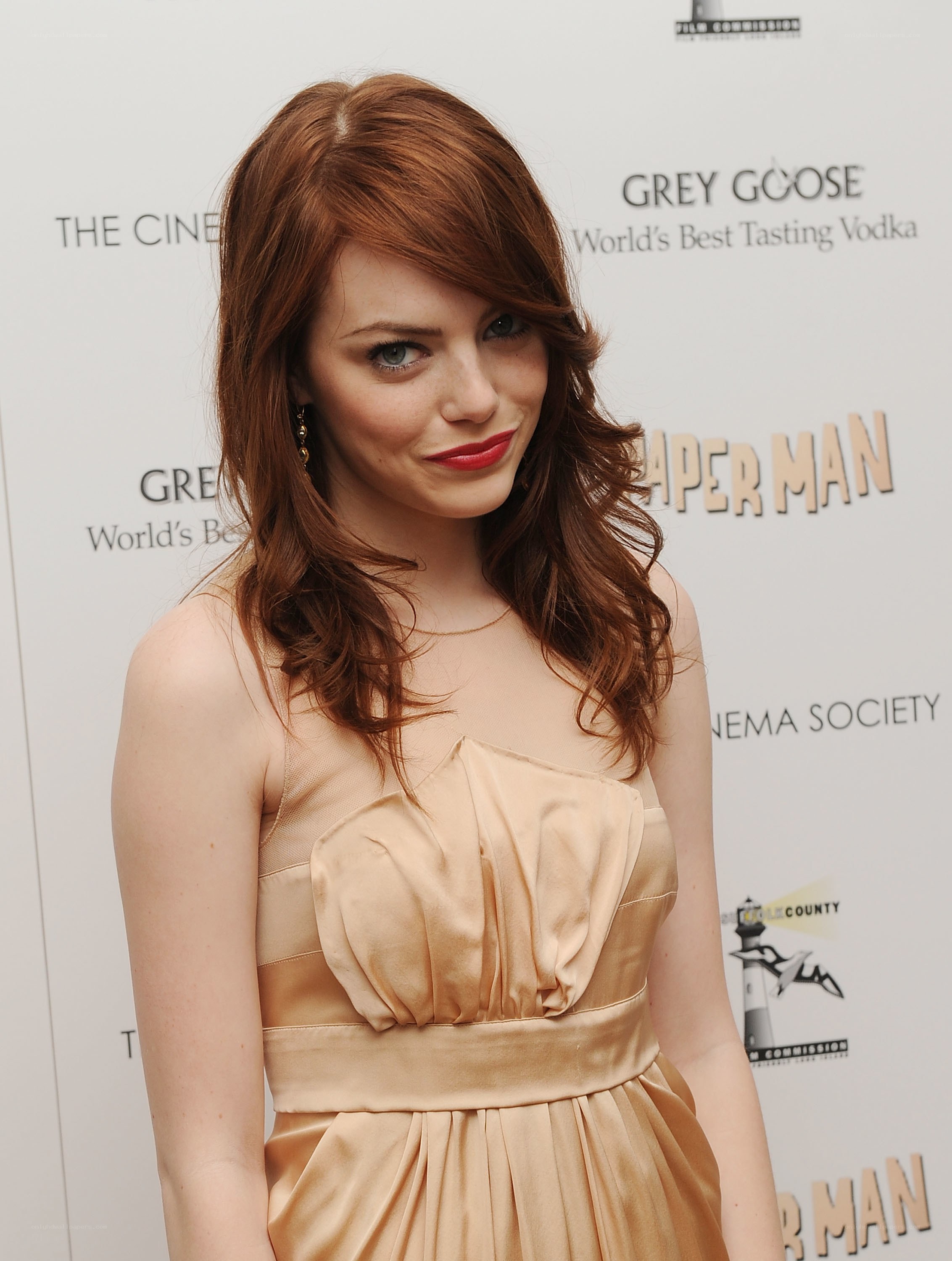 Emma Stone at a red carpet event