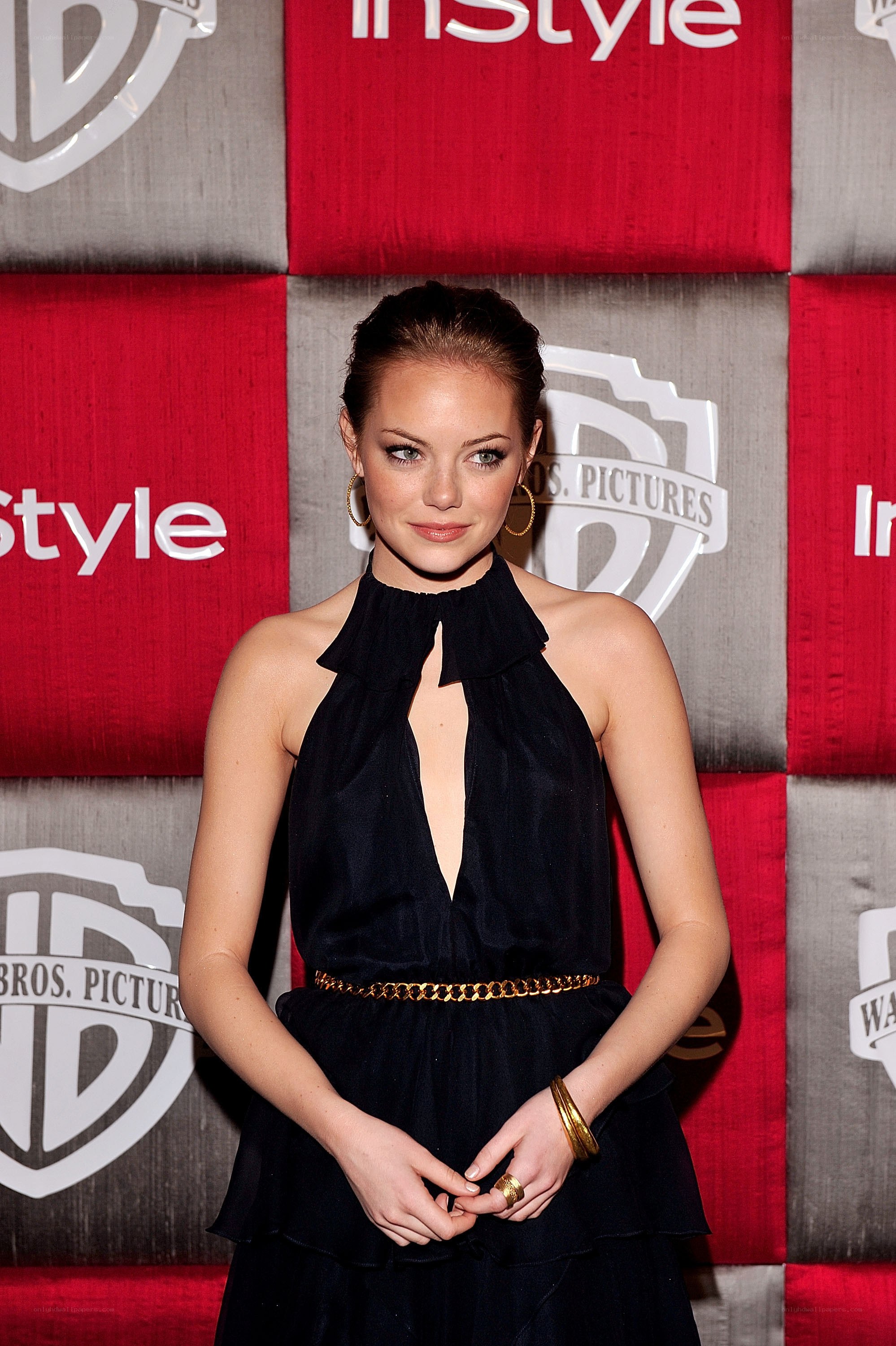 Emma Stone at InStyle event