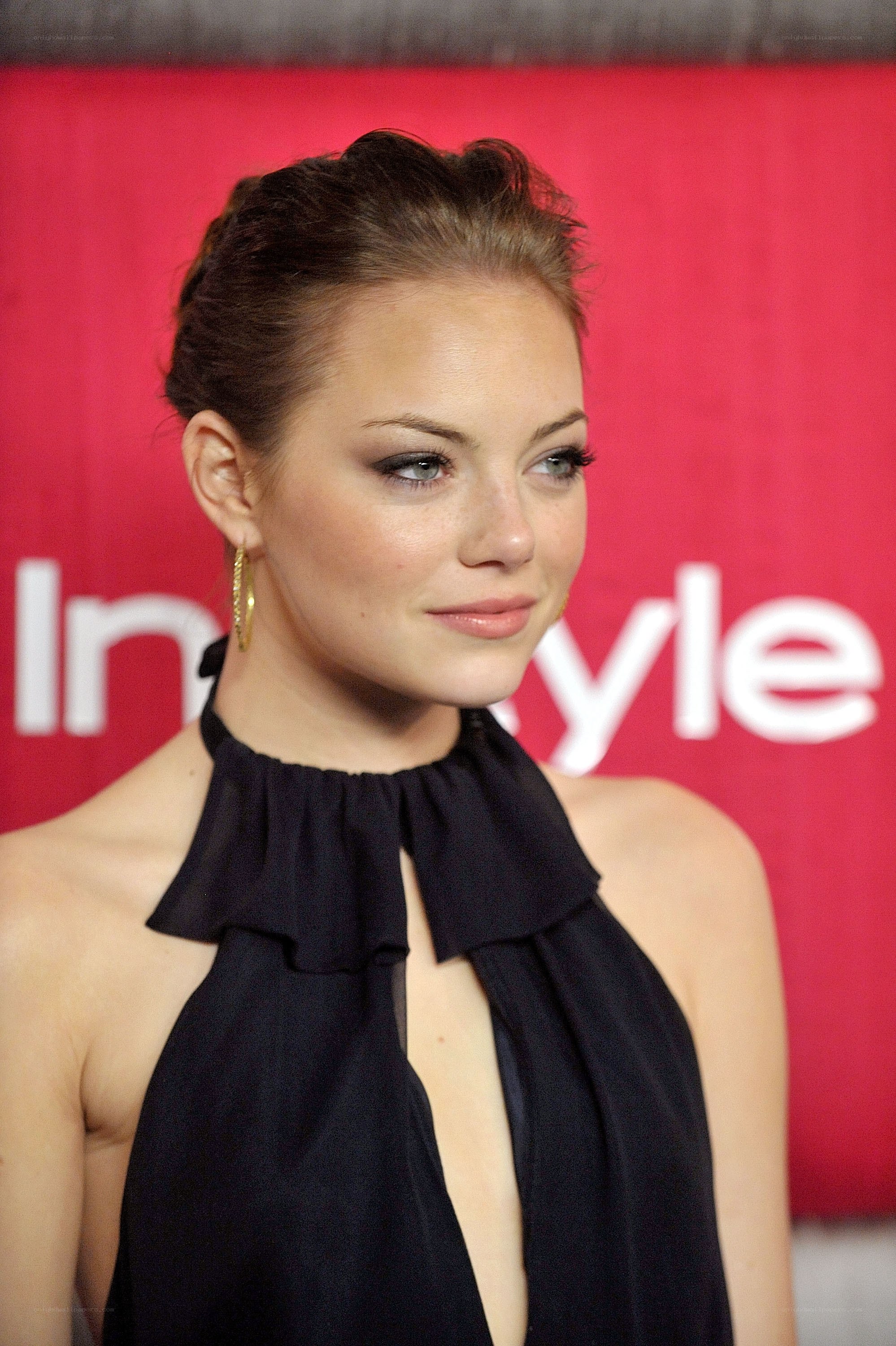 Emma Stone at InStyle event