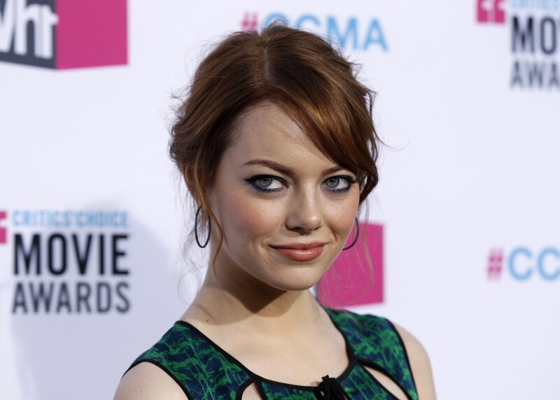 Emma Stone at movie awards