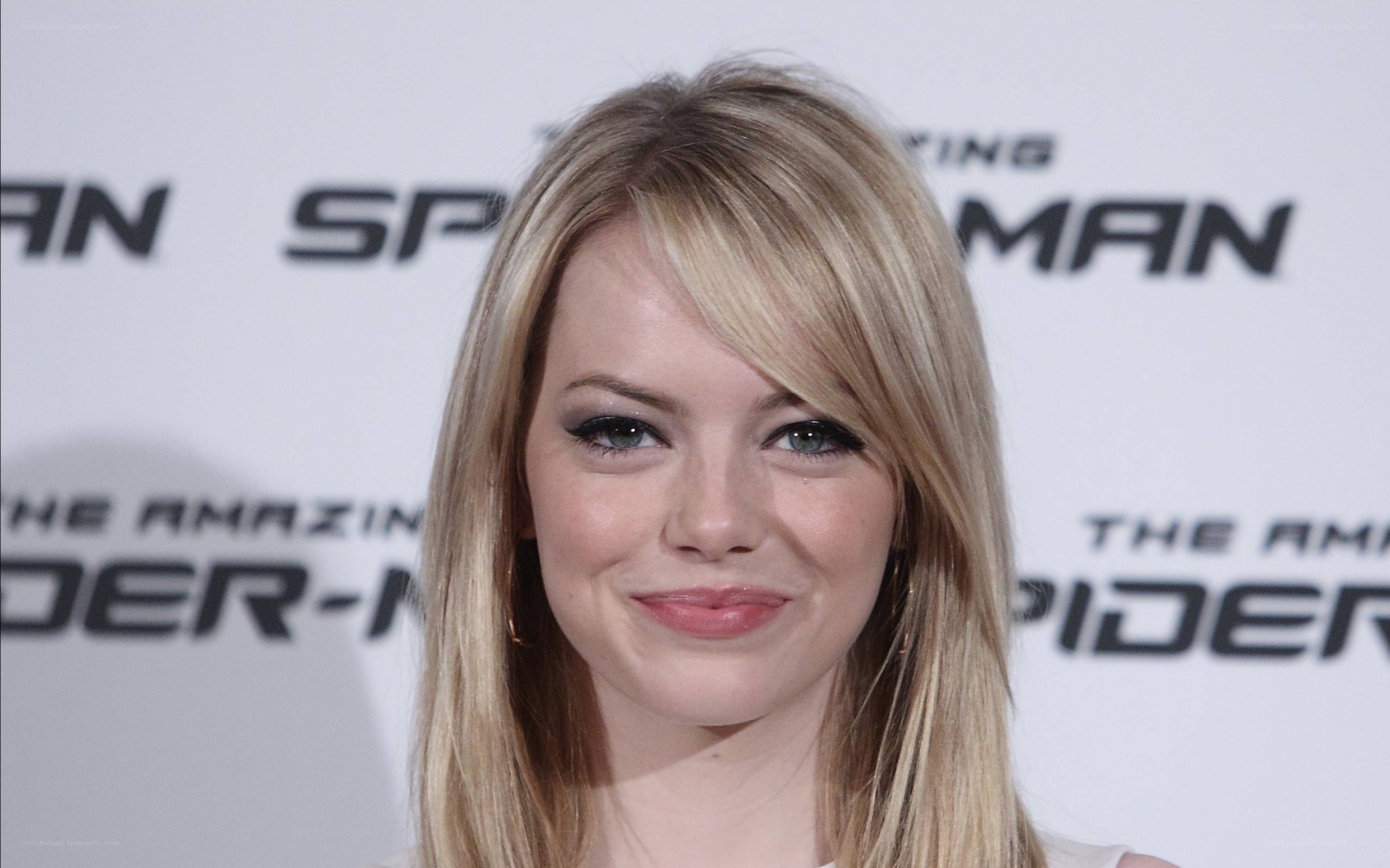 Emma Stone at Spider-Man event