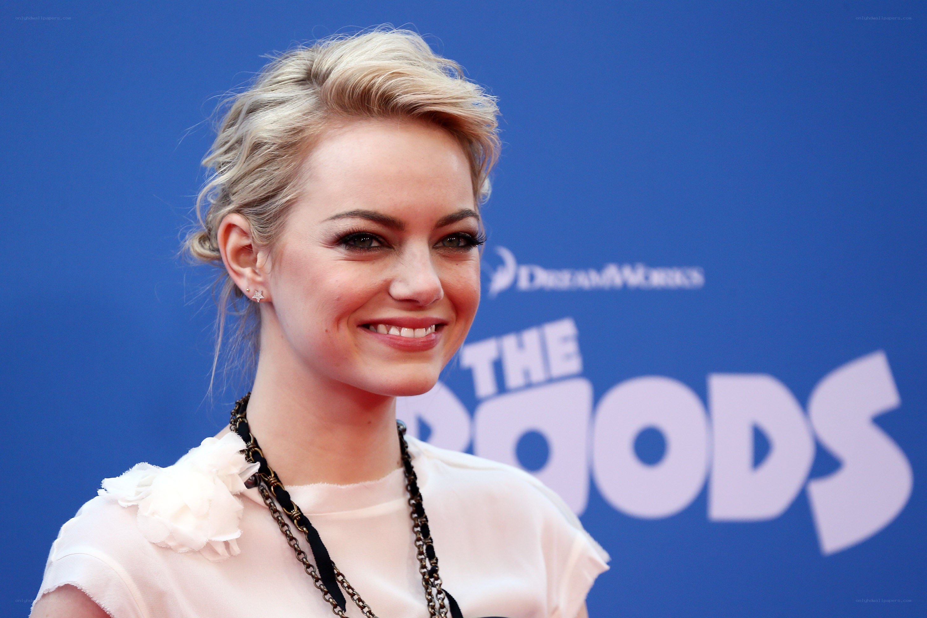 Emma Stone at The Croods premiere